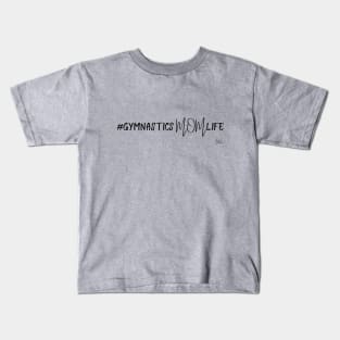 Gymnastics Mom Life Hashtag Kids T-Shirt